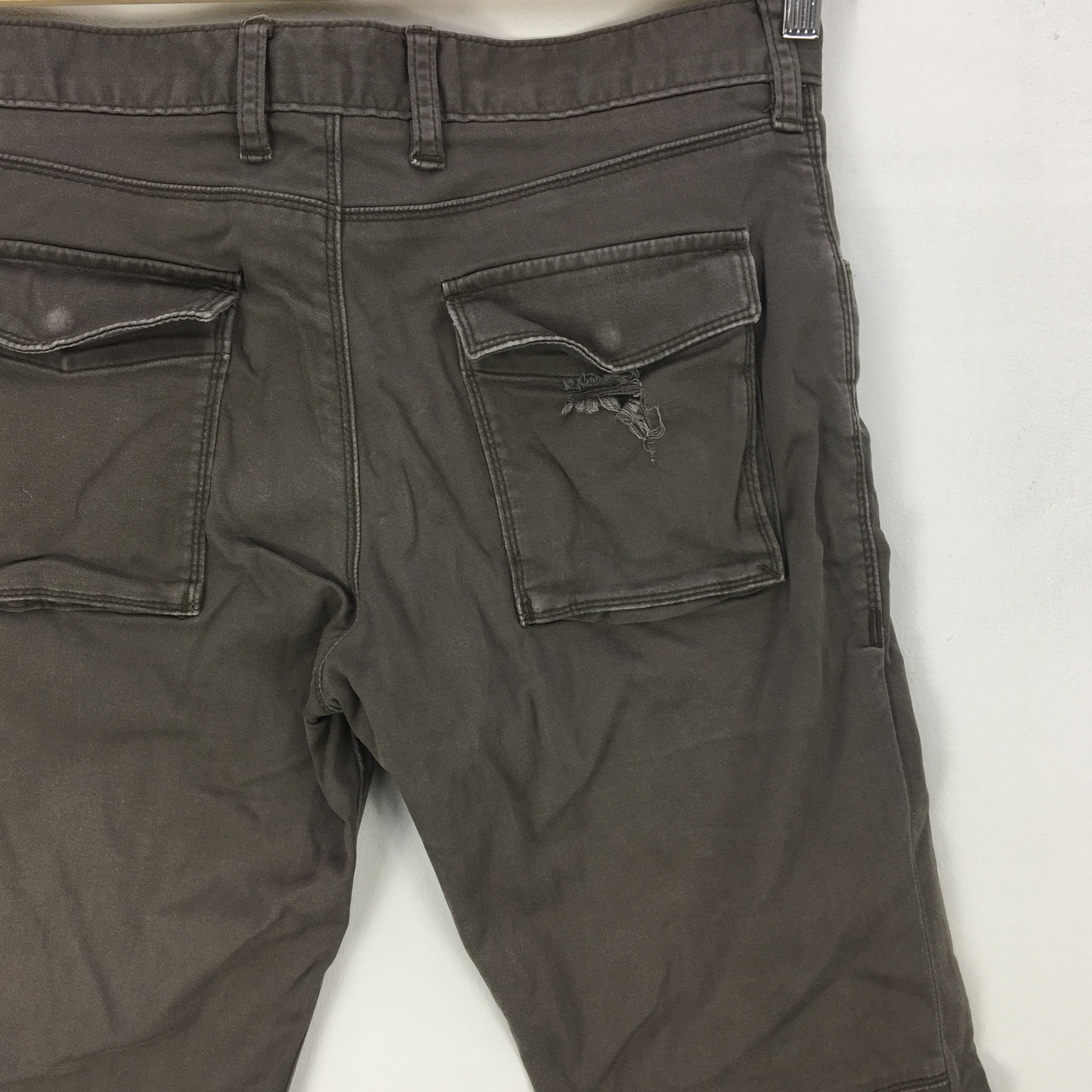 Japanese Brand × Vintage Japanese Cargo Pants Crazy Multi Pocket Travis Trousers Size US 32 / EU 48 - 8 Thumbnail