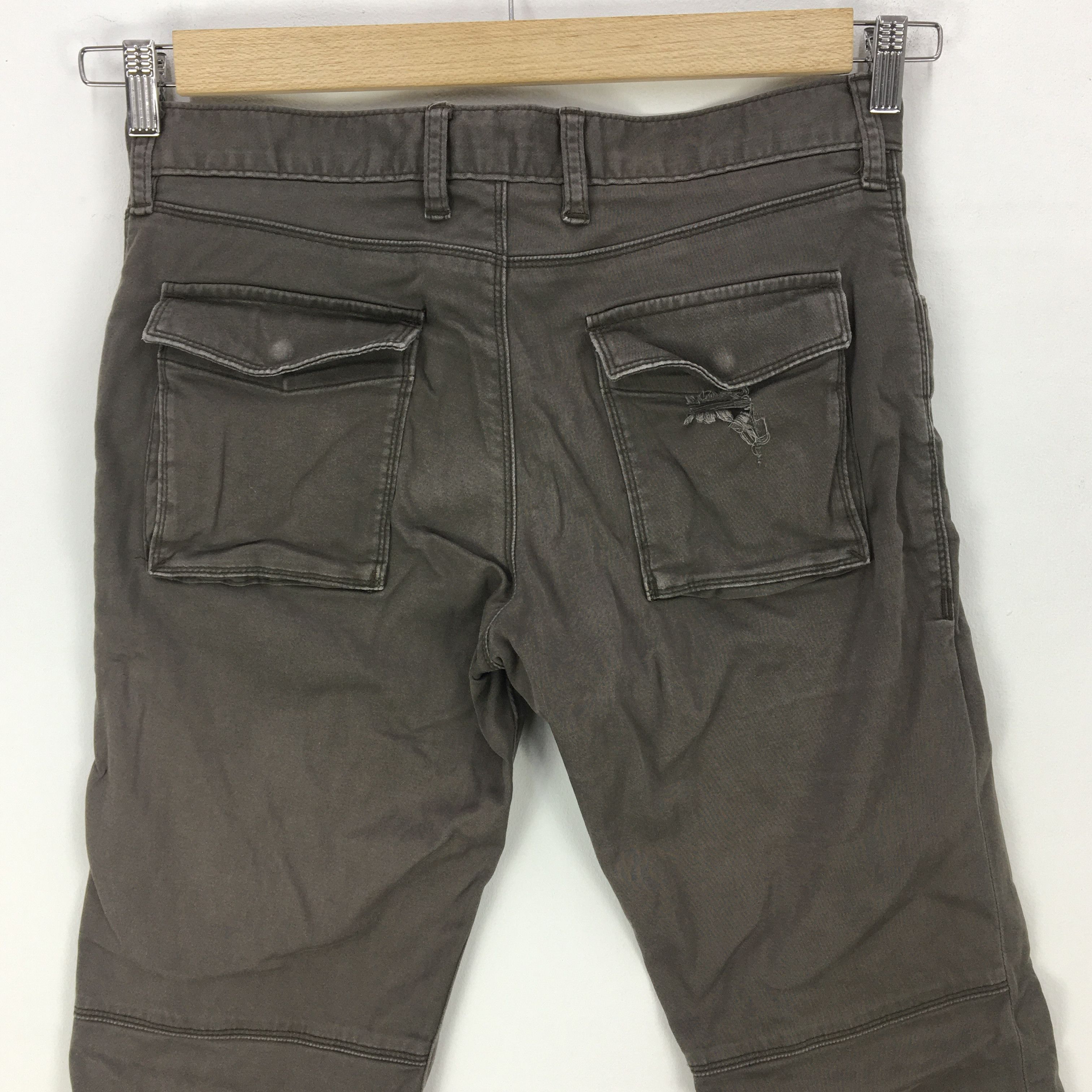 Japanese Brand × Vintage Japanese Cargo Pants Crazy Multi Pocket Travis Trousers Size US 32 / EU 48 - 4 Thumbnail