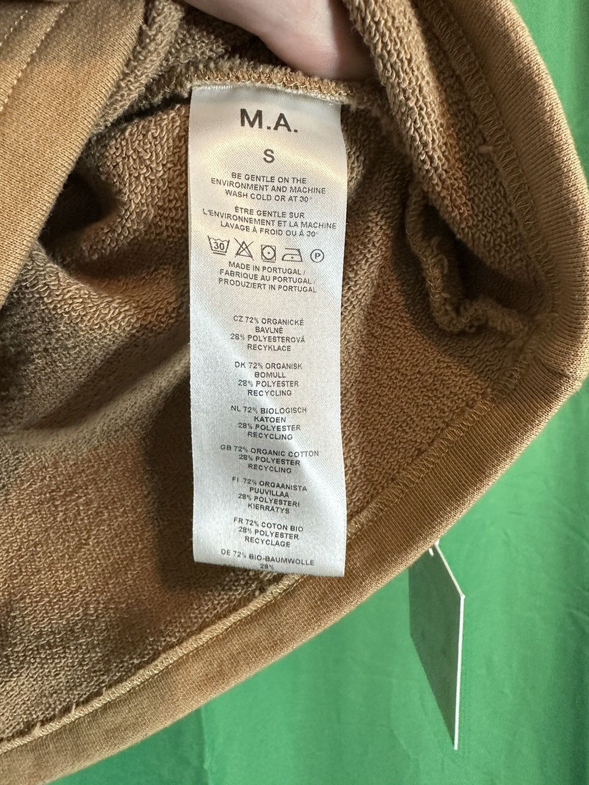 Martin Asbjorn S/S double mock neck cropped sweatshirt w tags Size US S / EU 44-46 / 1 - 11 Thumbnail