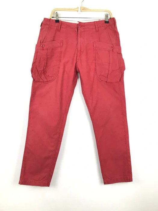 Japanese Brand × Sex Skateboards × Vintage (SY0016) BROWNY VINTAGE CARGO BAKER PANTS Size US 34 / EU 50 - 5 Thumbnail