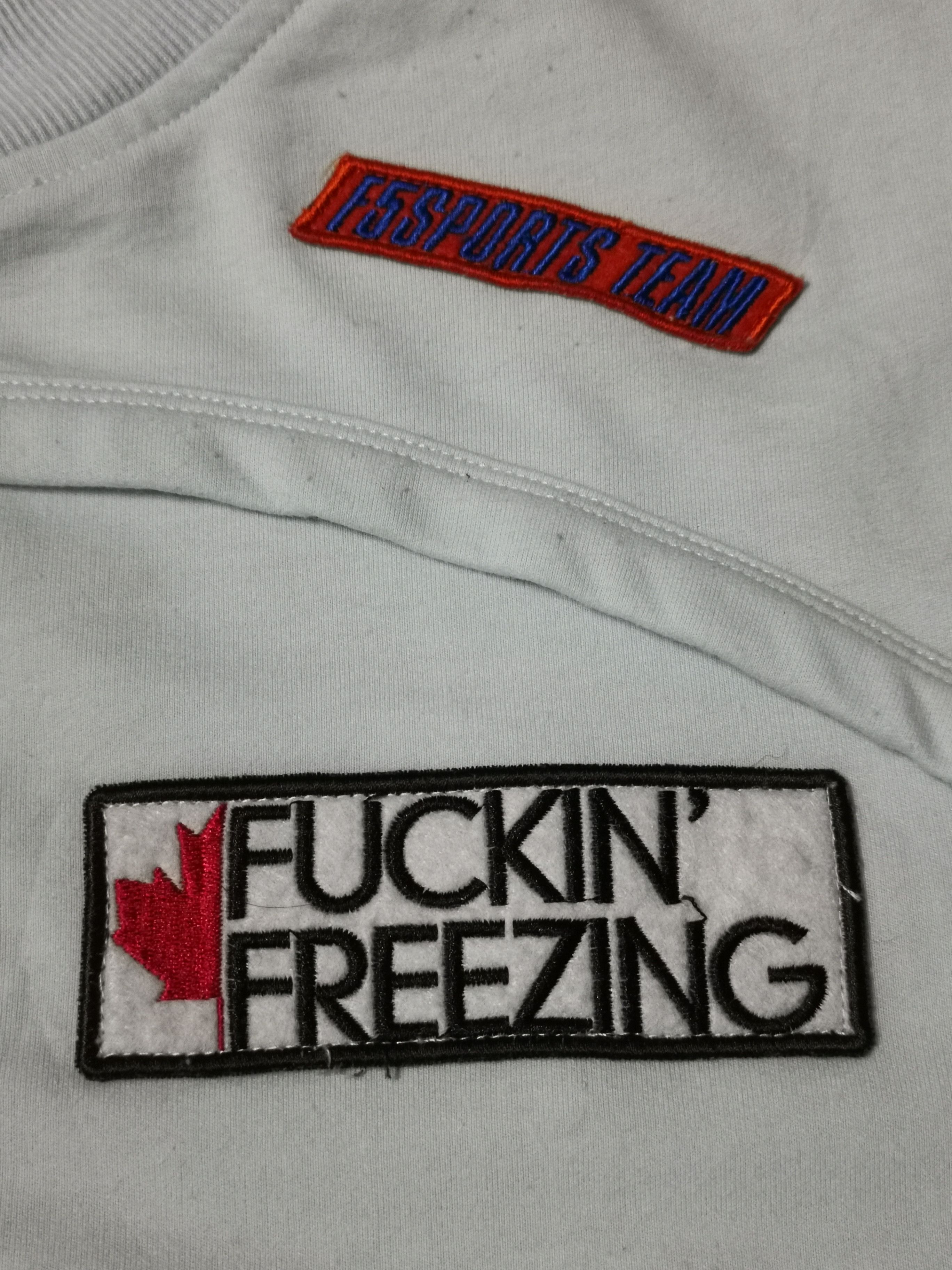 Dsquared2 Vintage Sweatshirt DSQUARED2 Fuckin Freezing - Nice Design Size US L / EU 52-54 / 3 - 6 Thumbnail