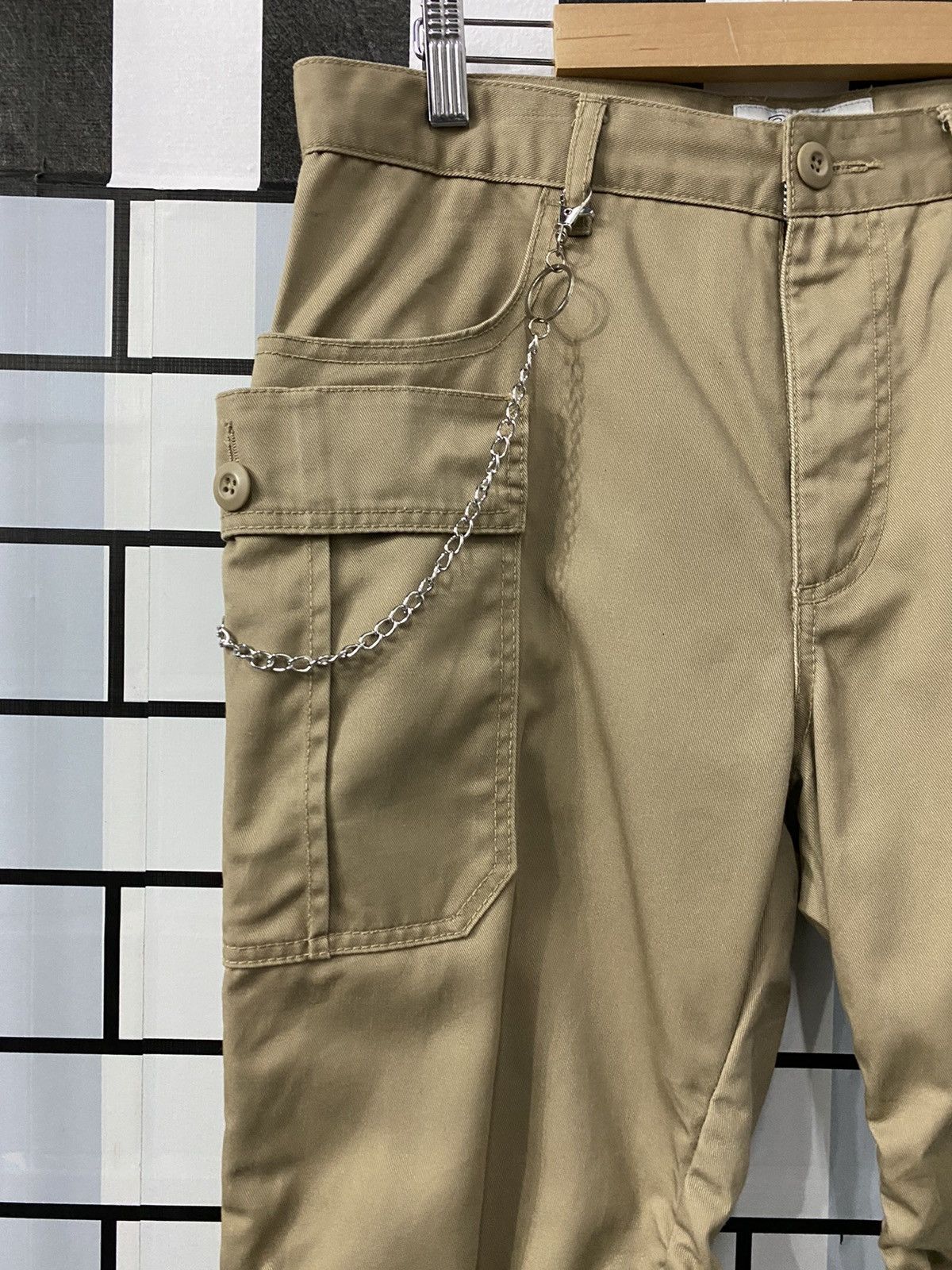 Designer × Japanese Brand Japanese Brand Dominate Cargo Bush Stacked Pants Size US 32 / EU 48 - 6 Thumbnail