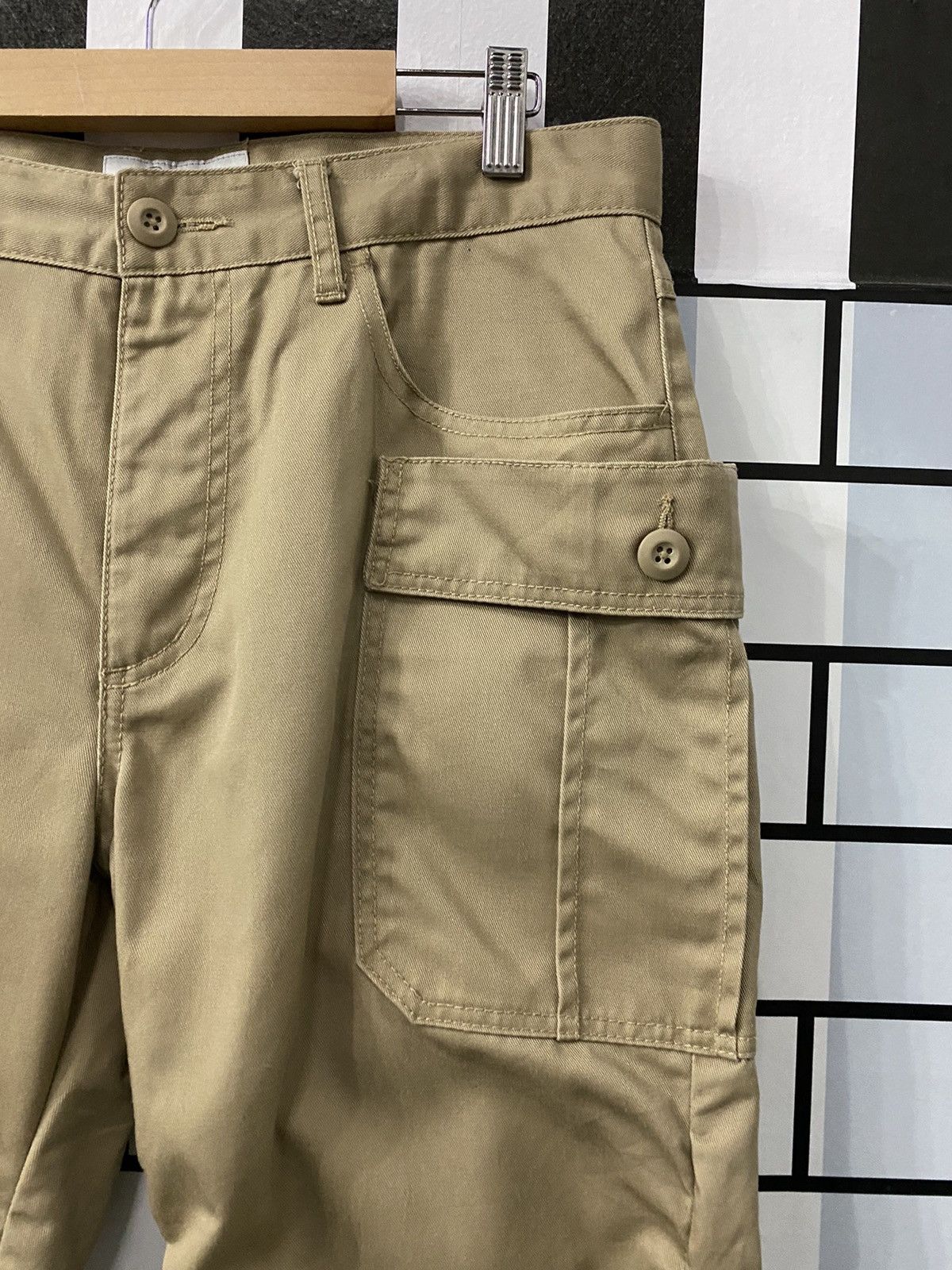 Designer × Japanese Brand Japanese Brand Dominate Cargo Bush Stacked Pants Size US 32 / EU 48 - 7 Thumbnail
