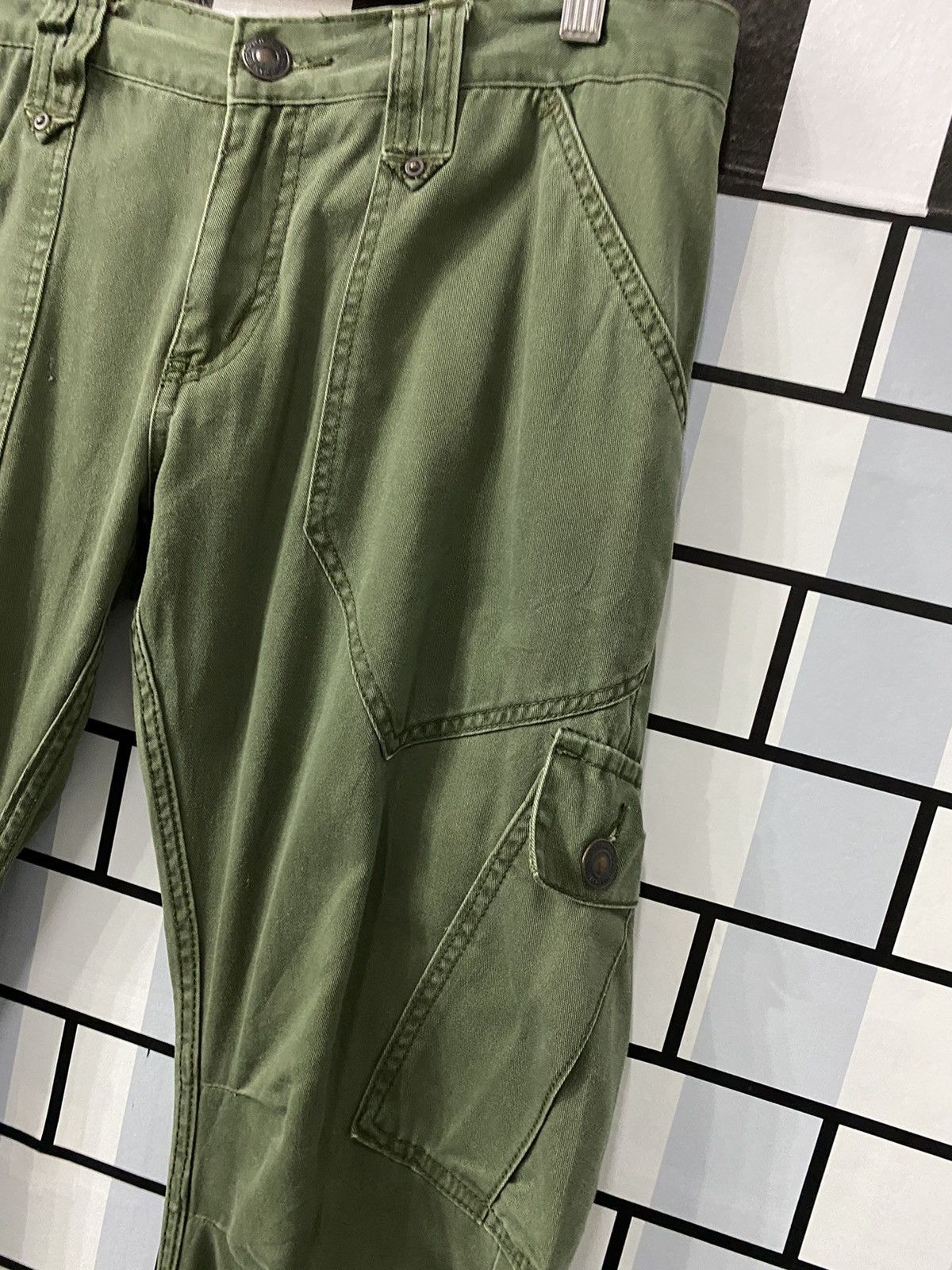 Japanese Brand × Other Japan Brand Made In Heaven Cargo Pants And Ysl TShirt Size US 32 / EU 48 - 12 Thumbnail