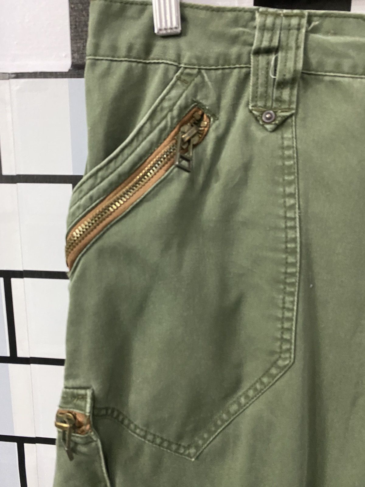 Japanese Brand × Other Japan Brand Made In Heaven Cargo Pants And Ysl TShirt Size US 32 / EU 48 - 10 Thumbnail