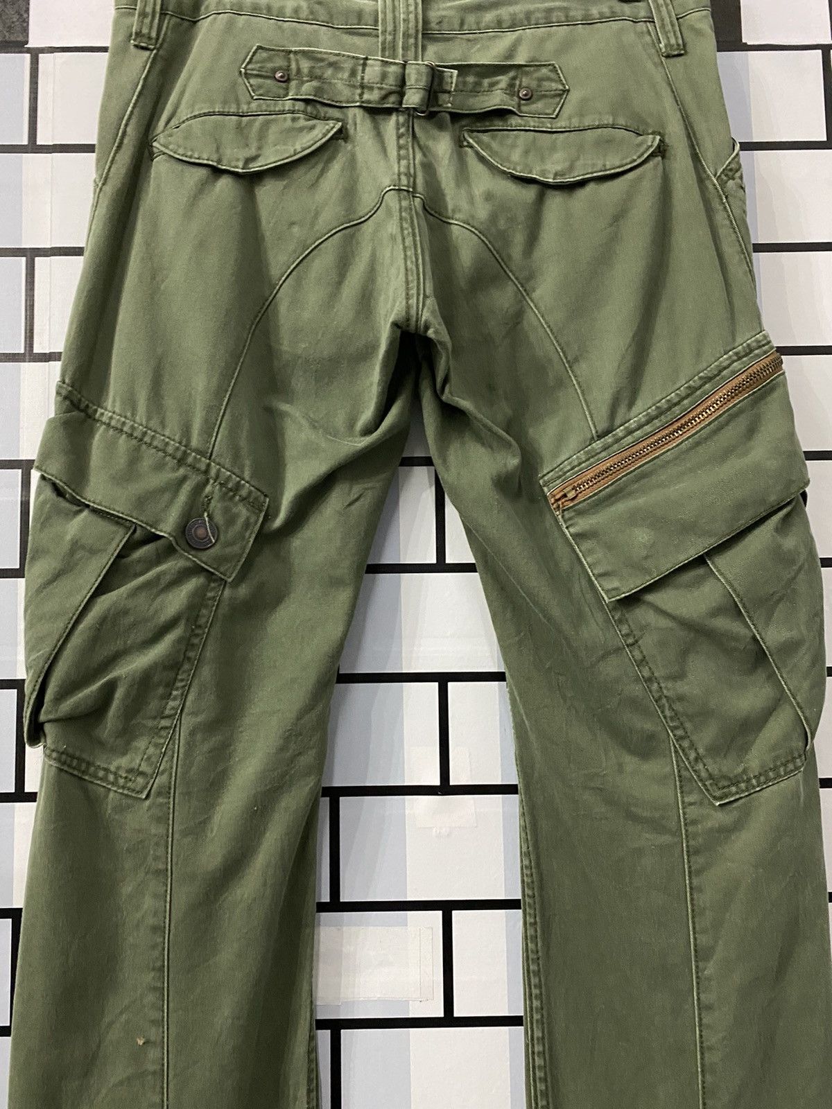 Japanese Brand × Other Japan Brand Made In Heaven Cargo Pants And Ysl TShirt Size US 32 / EU 48 - 15 Thumbnail