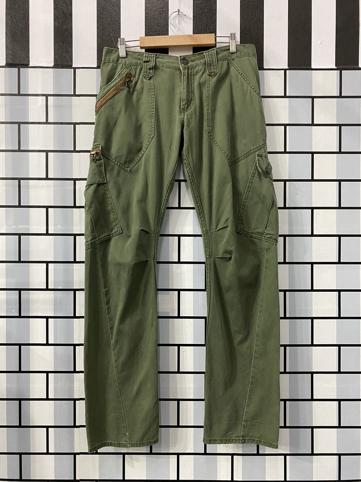 Japan Brand Made In Heaven Cargo Pants And Ysl TShirt