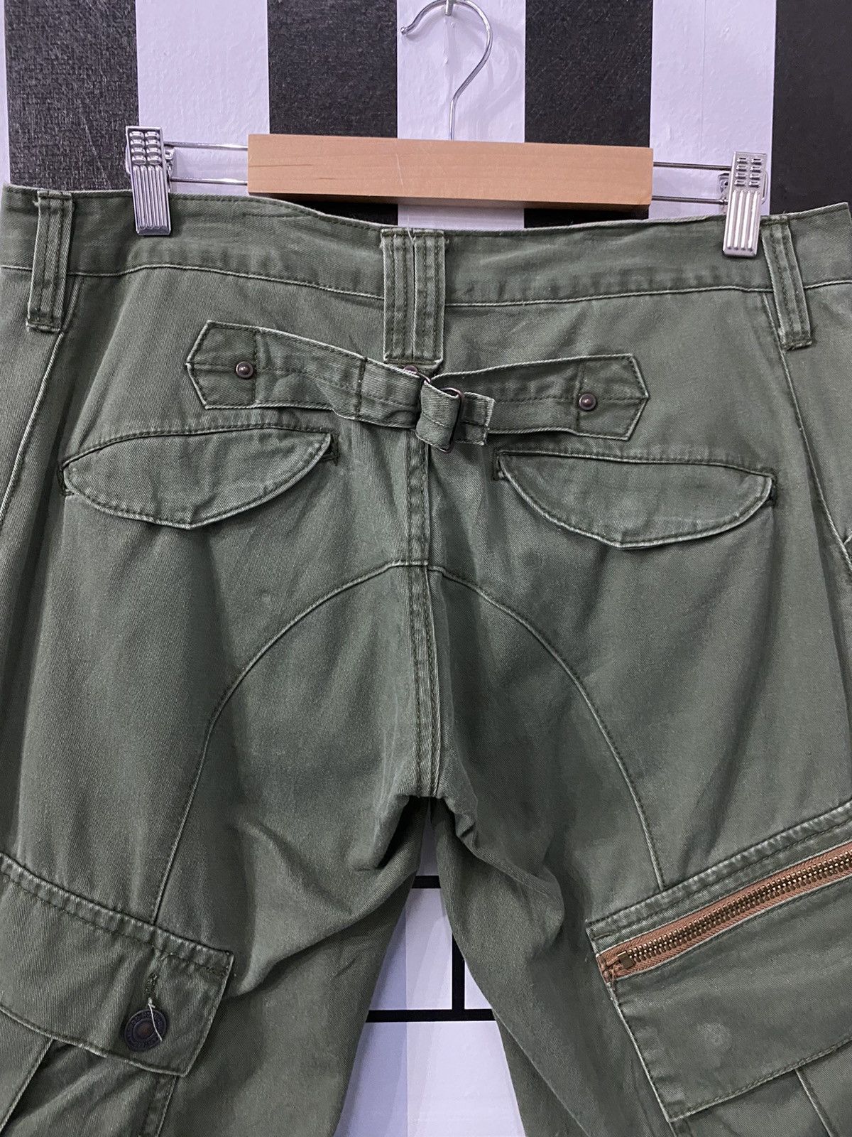 Japanese Brand × Other Japan Brand Made In Heaven Cargo Pants And Ysl TShirt Size US 32 / EU 48 - 16 Thumbnail