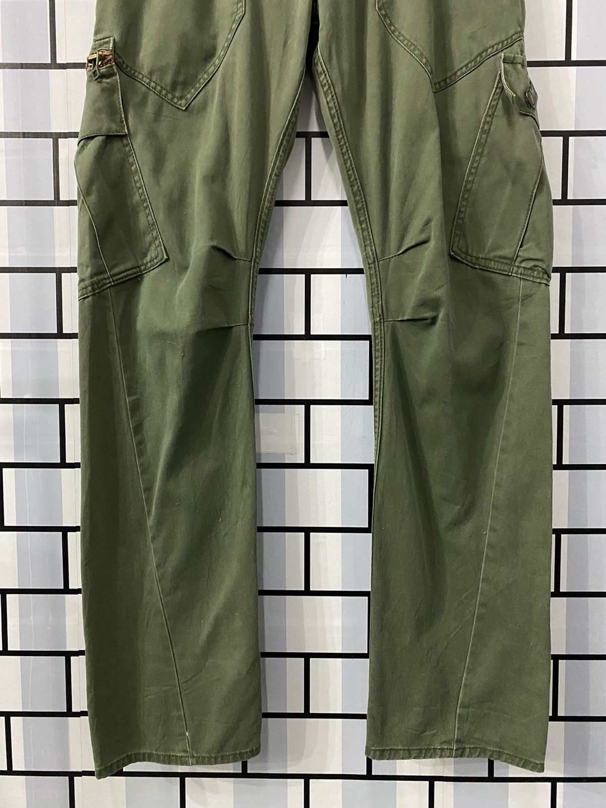 Japanese Brand × Other Japan Brand Made In Heaven Cargo Pants And Ysl TShirt Size US 32 / EU 48 - 8 Thumbnail