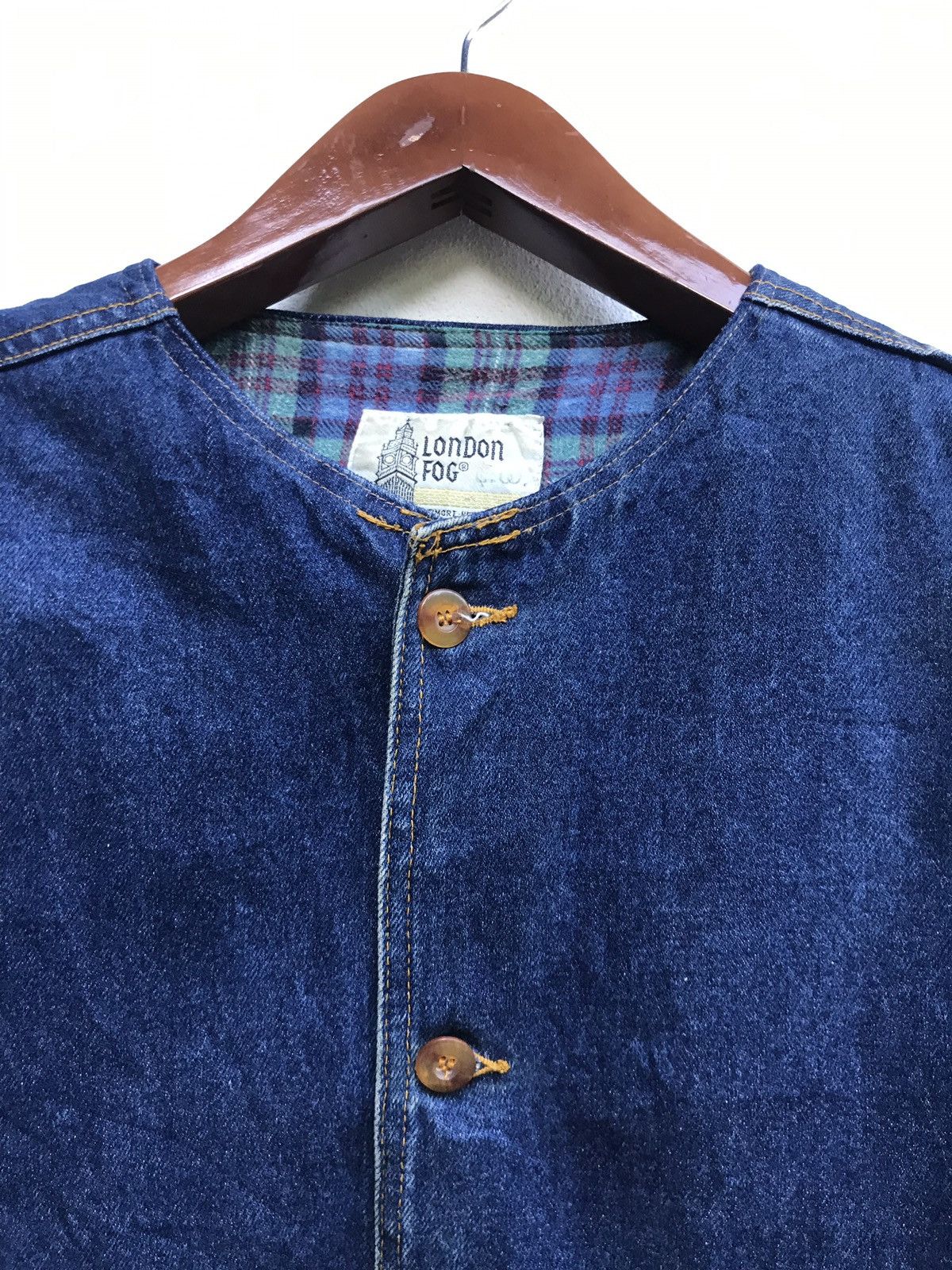 London Fog Vintage London Fog Denim Jacket Size US S / EU 44-46 / 1 - 8 Thumbnail