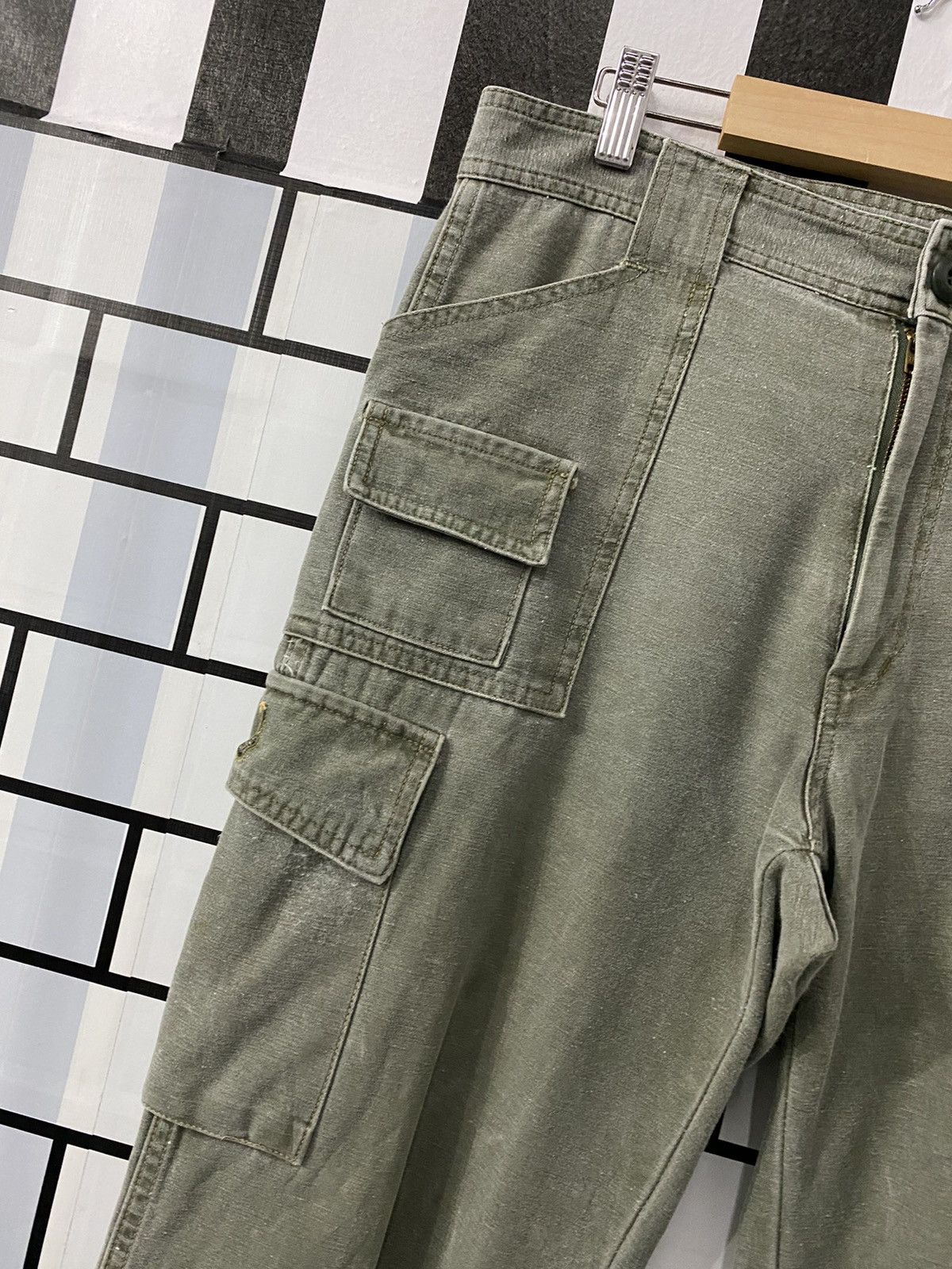 Vintage Vintage Technical Combat Bush Cargo pants Size US 31 - 4 Thumbnail