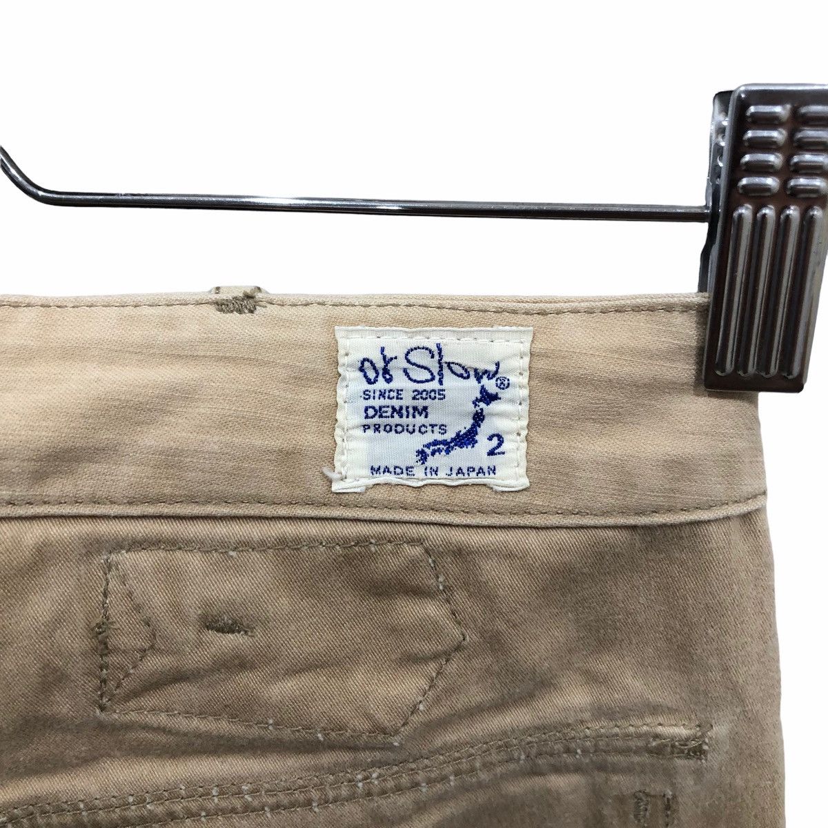Japanese Brand × Orslow Orslow Distressed Cargo Custom Trousers Pants Size US 30 / EU 46 - 7 Thumbnail
