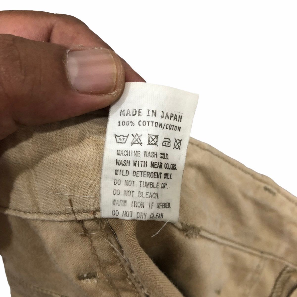 Japanese Brand × Orslow Orslow Distressed Cargo Custom Trousers Pants Size US 30 / EU 46 - 9 Thumbnail