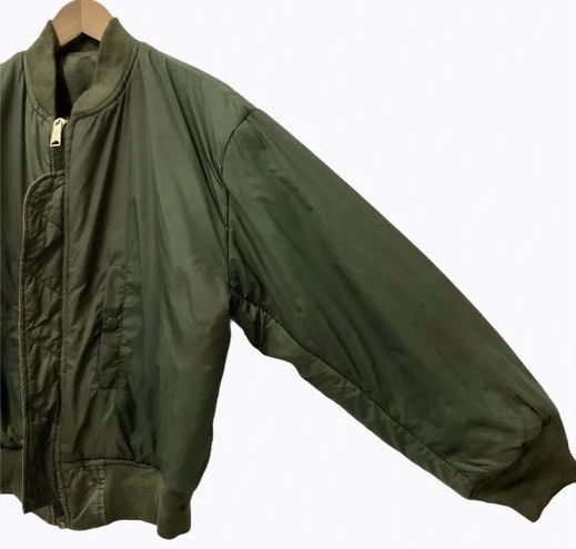 Japanese Brand GRAILED🔥US AIR FORCE MA-1 BOMBER JACKET Size US L / EU 52-54 / 3 - 10 Thumbnail