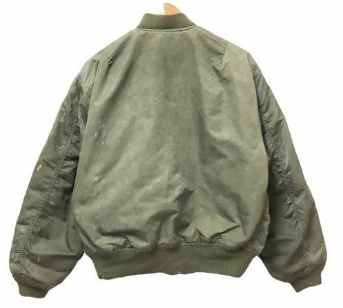 Japanese Brand GRAILED🔥US AIR FORCE MA-1 BOMBER JACKET Size US L / EU 52-54 / 3 - 2 Thumbnail