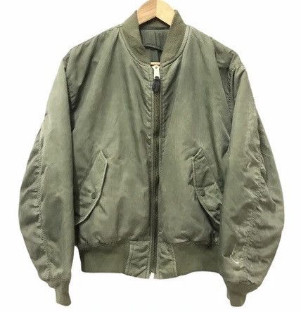 Japanese Brand GRAILED🔥US AIR FORCE MA-1 BOMBER JACKET Size US L / EU 52-54 / 3 - 3 Thumbnail