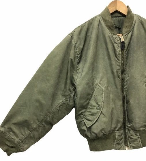 Japanese Brand GRAILED🔥US AIR FORCE MA-1 BOMBER JACKET Size US L / EU 52-54 / 3 - 7 Thumbnail