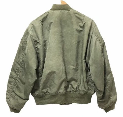 Japanese Brand GRAILED🔥US AIR FORCE MA-1 BOMBER JACKET Size US L / EU 52-54 / 3 - 13 Thumbnail
