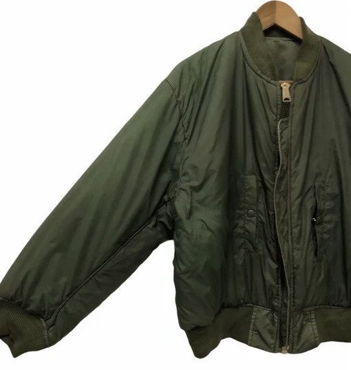 Japanese Brand GRAILED🔥US AIR FORCE MA-1 BOMBER JACKET Size US L / EU 52-54 / 3 - 9 Thumbnail