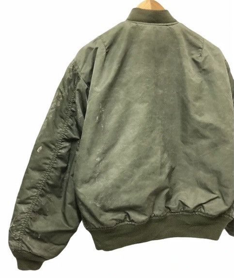 Japanese Brand GRAILED🔥US AIR FORCE MA-1 BOMBER JACKET Size US L / EU 52-54 / 3 - 15 Thumbnail