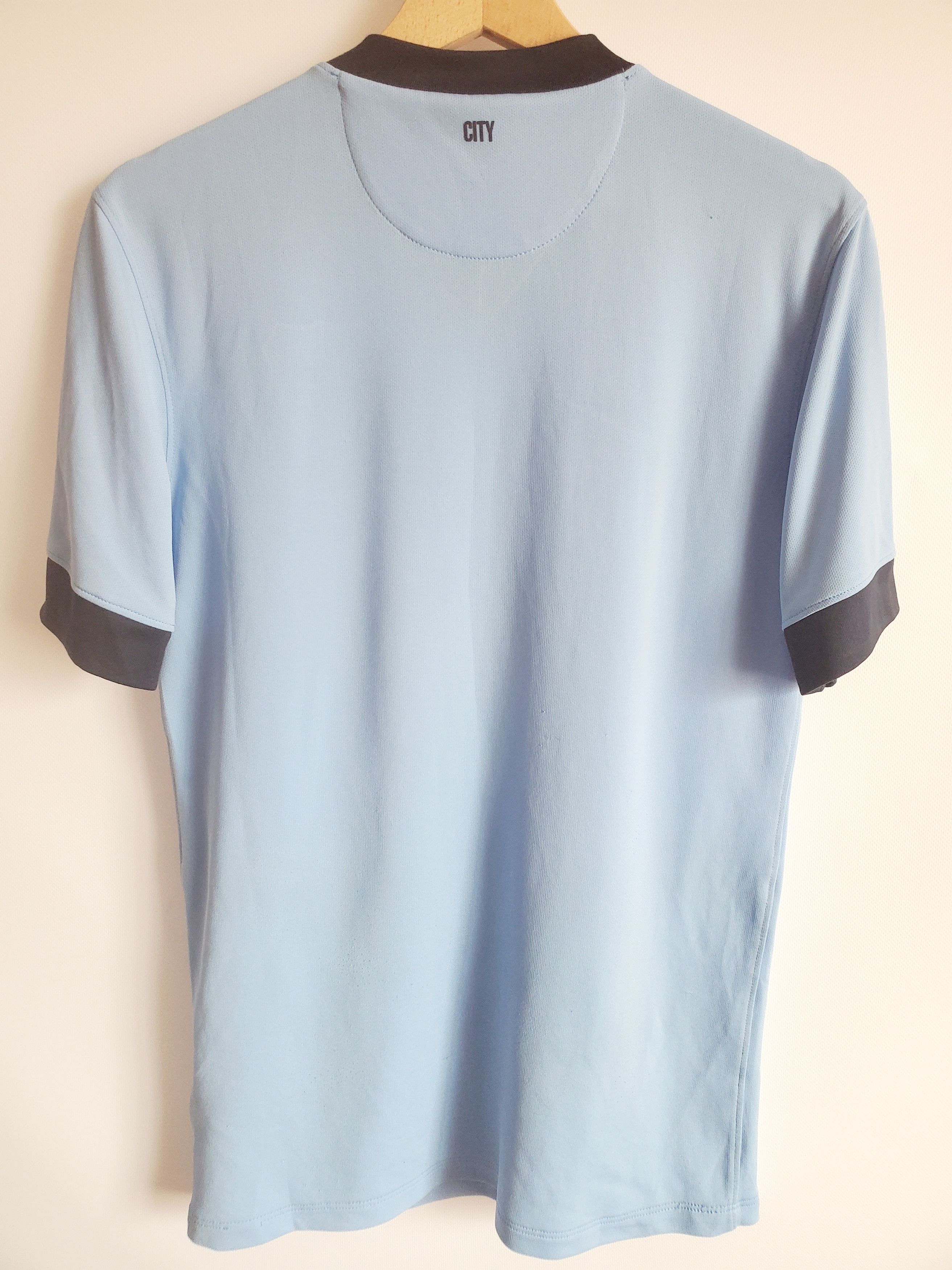 Nike MANCHESTER CITY 2014 2015 HOME FOOTBALL SHIRT SOCCER JERSEY Size US S / EU 44-46 / 1 - 5 Thumbnail