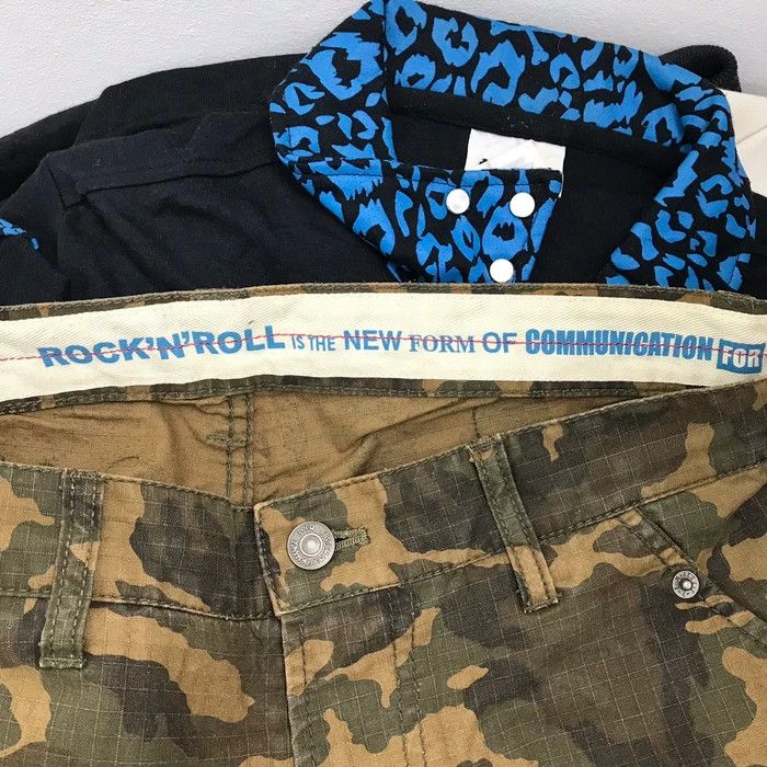 Japanese Brand × PPFM (SY0022) PPFM X ROCK'N'ROLL CAMO RIPSTOP CARGO PANTS Size US 32 / EU 48 - 6 Thumbnail