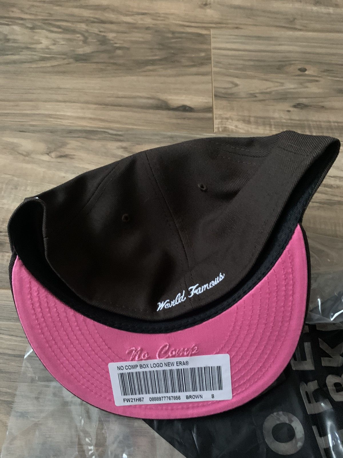 Supreme Supreme No Comp Box Logo New Era Size ONE SIZE - 4 Thumbnail