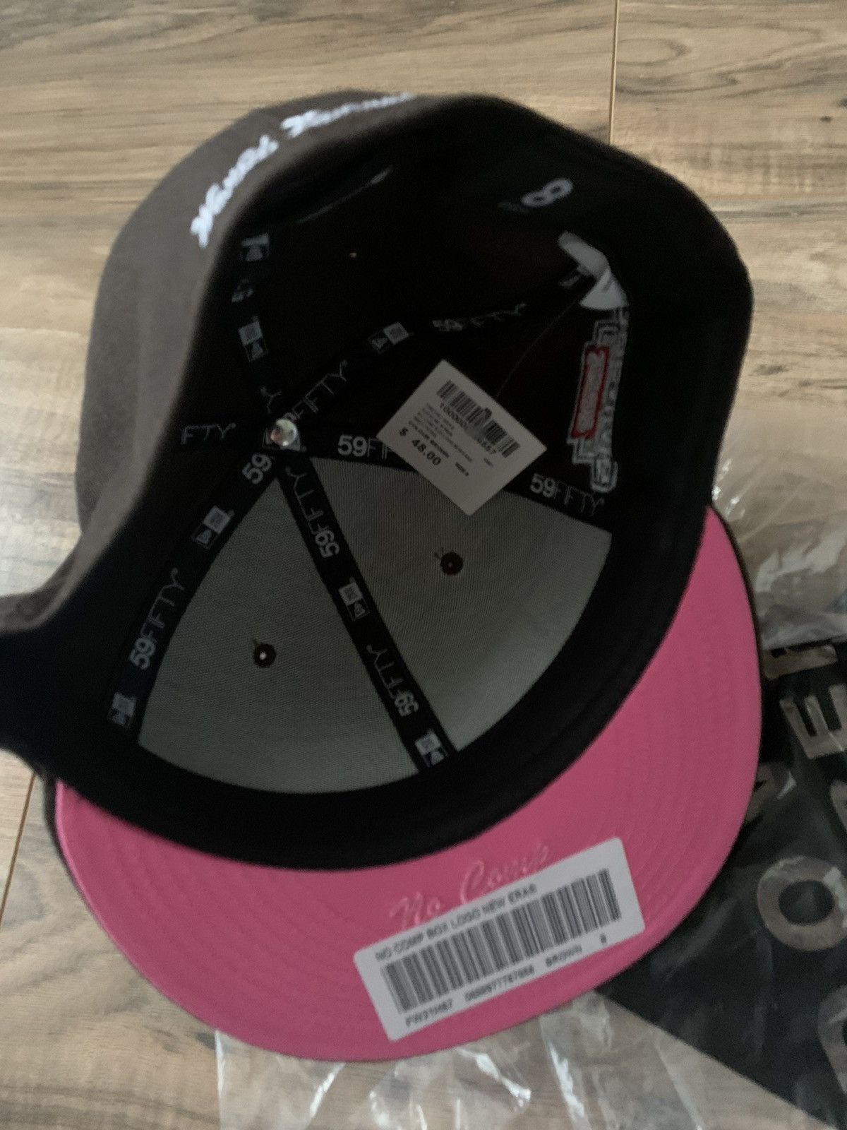 Supreme Supreme No Comp Box Logo New Era Size ONE SIZE - 7 Thumbnail