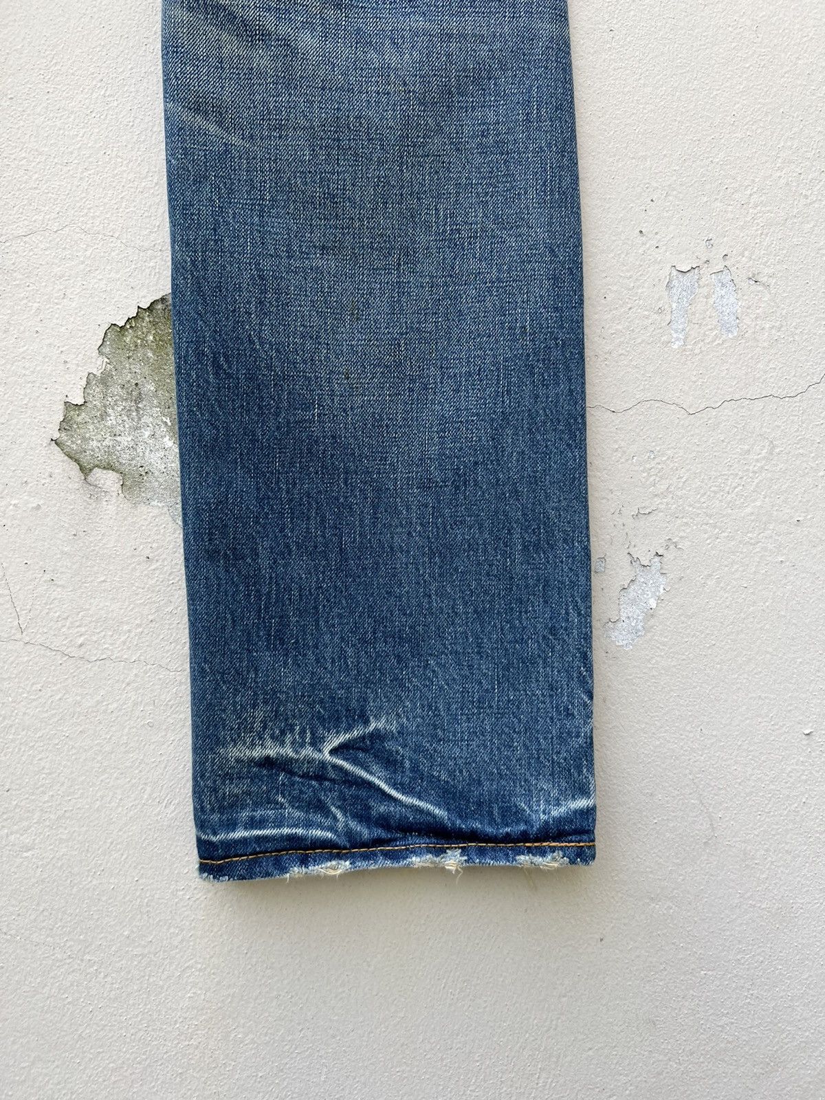 Vintage SHINZONE Japan Dirty Distressed Denim Redline Selvedge Jeans Size US 29 - 16 Thumbnail