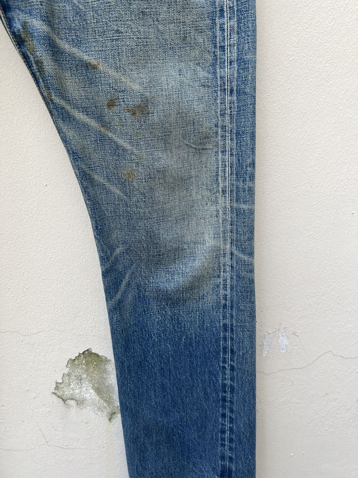 Vintage SHINZONE Japan Dirty Distressed Denim Redline Selvedge Jeans Size US 29 - 8 Thumbnail