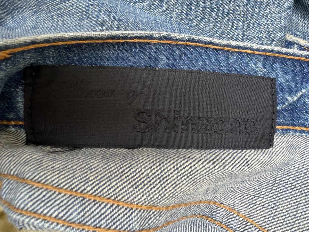 Vintage SHINZONE Japan Dirty Distressed Denim Redline Selvedge Jeans Size US 29 - 17 Thumbnail