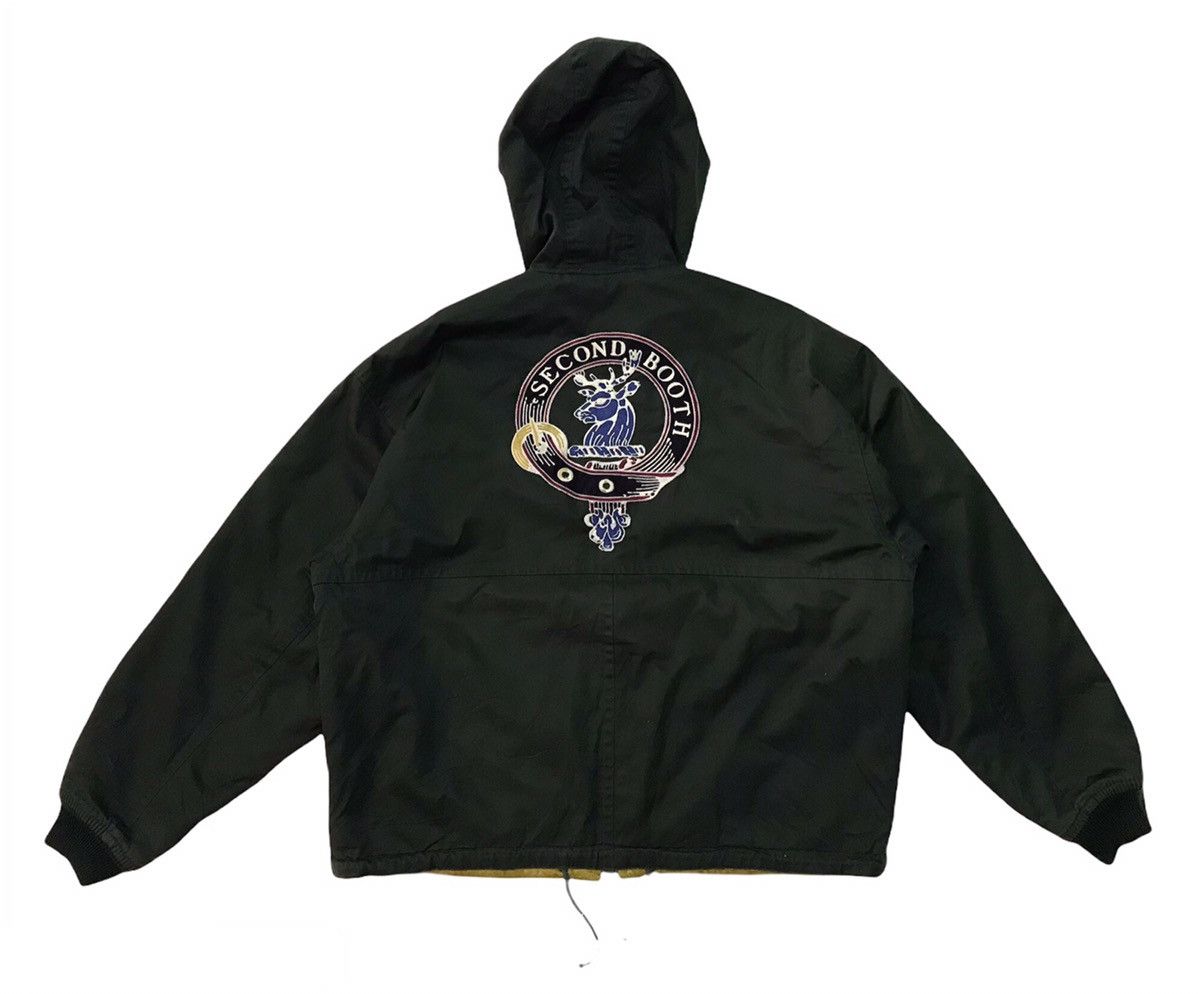 Japanese Brand Second Booth by Lautreamont Men Reversable Jacket Hoodie Size US M / EU 48-50 / 2 - 1 Thumbnail