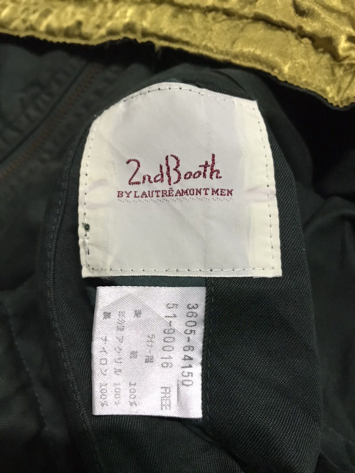 Japanese Brand Second Booth by Lautreamont Men Reversable Jacket Hoodie Size US M / EU 48-50 / 2 - 16 Thumbnail