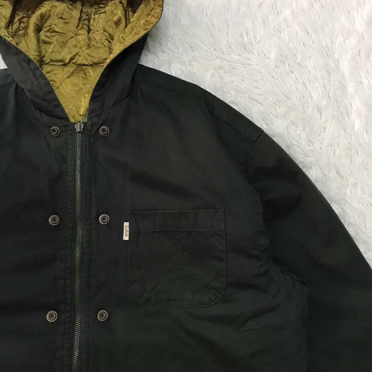 Japanese Brand Second Booth by Lautreamont Men Reversable Jacket Hoodie Size US M / EU 48-50 / 2 - 4 Thumbnail