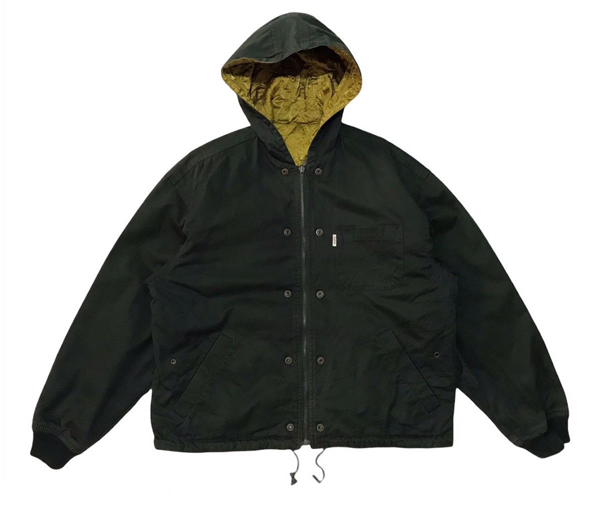 Japanese Brand Second Booth by Lautreamont Men Reversable Jacket Hoodie Size US M / EU 48-50 / 2 - 2 Thumbnail