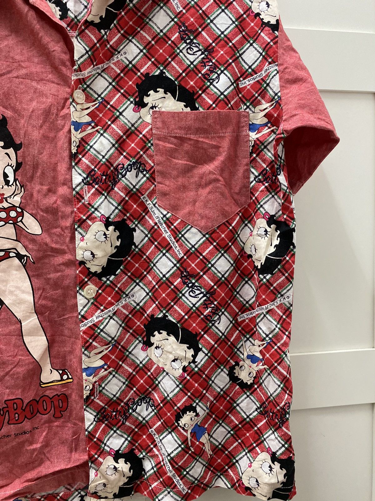 Cartoon Network × Vintage Vintage Betty Boop full prints shirt Size US L / EU 52-54 / 3 - 4 Thumbnail