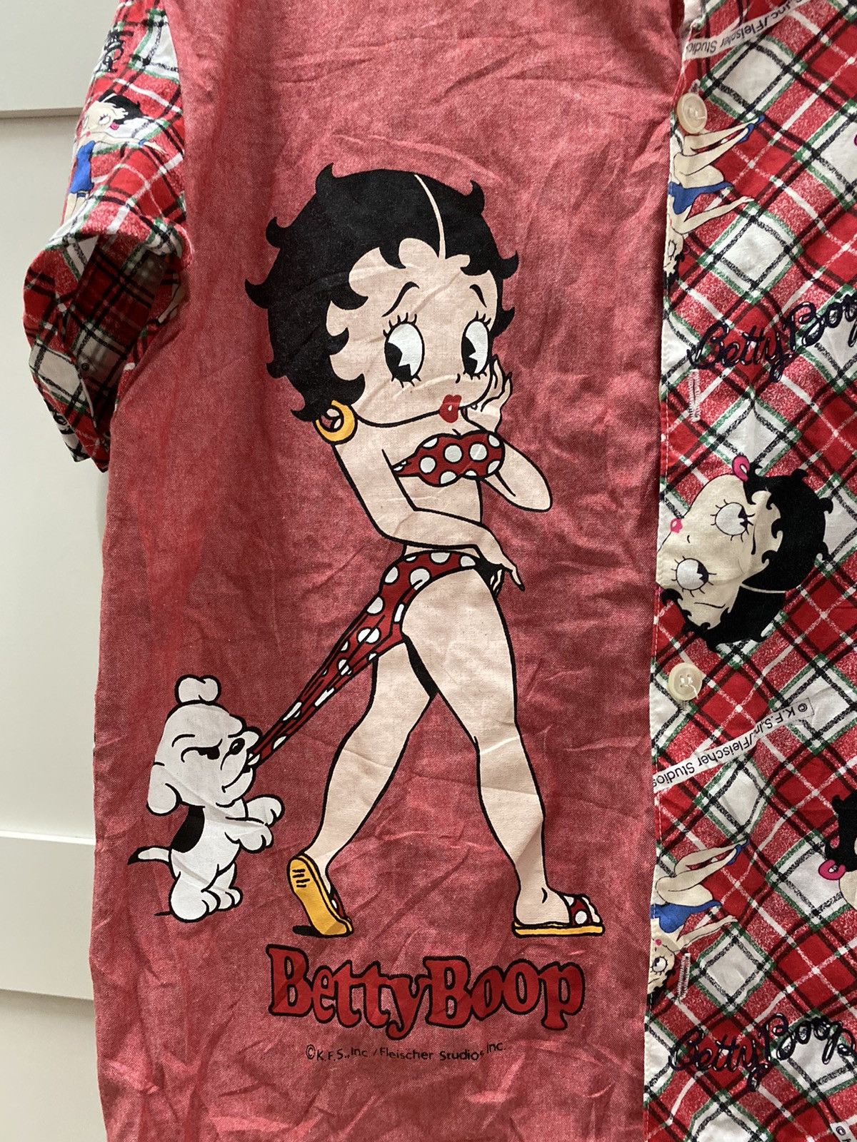 Cartoon Network × Vintage Vintage Betty Boop full prints shirt Size US L / EU 52-54 / 3 - 3 Thumbnail
