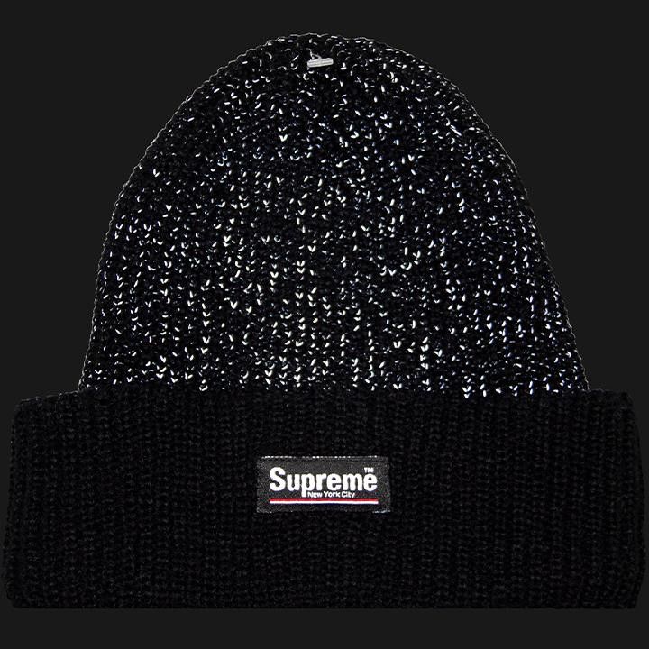 Supreme SUPREME AW15 FACTORY SAMPLE REFLECTIVE BEANIE Size ONE SIZE - 4 Thumbnail