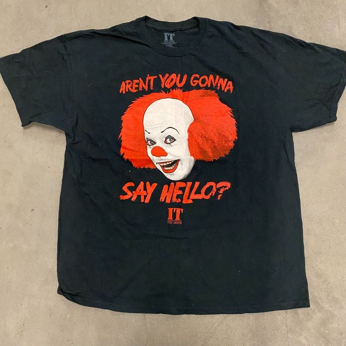 Vintage Vintage Stephen King Pennywise Clown Horror Movie T Shirt Grailed 5629