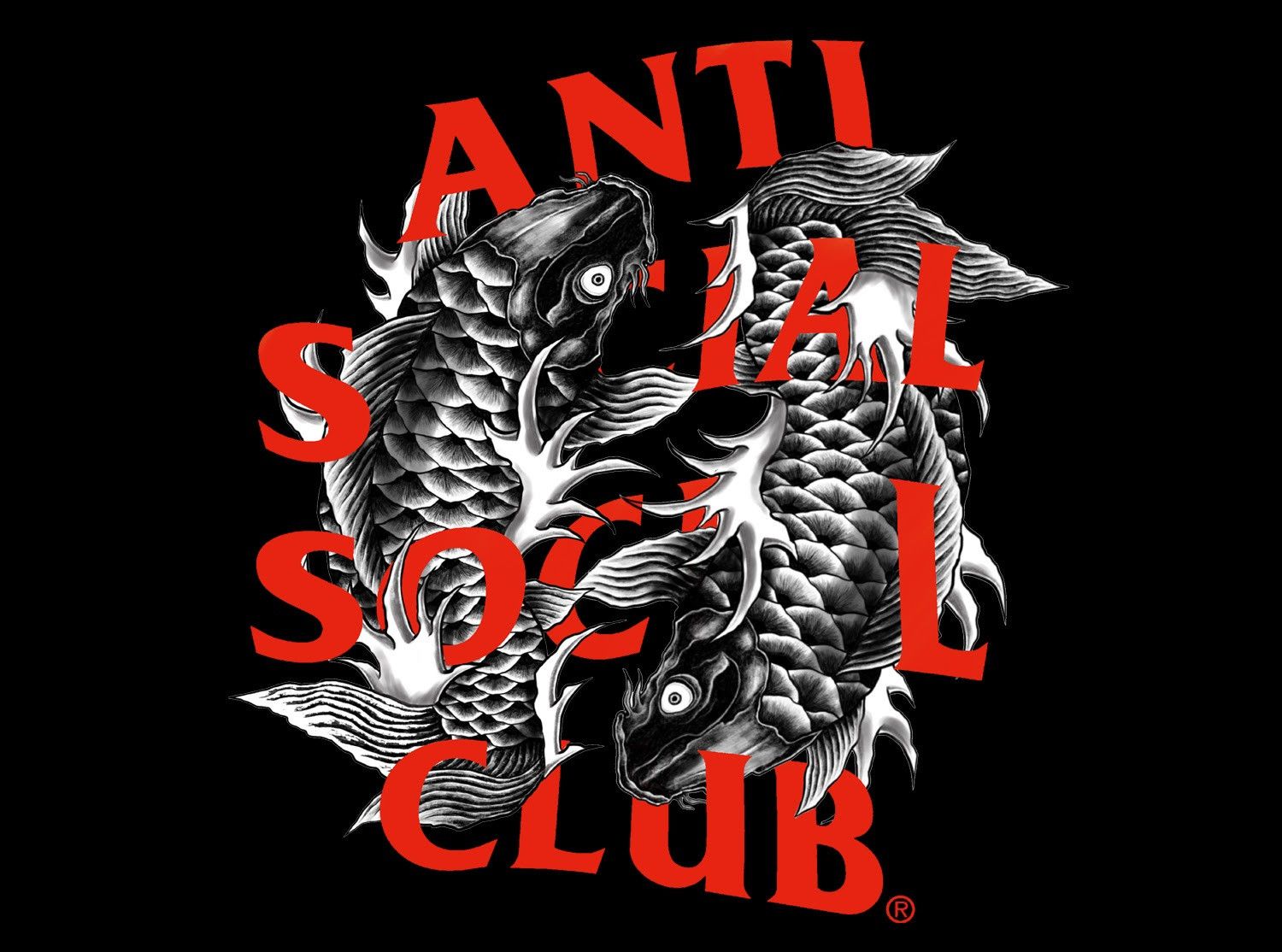 Anti Social Social Club DS Red ASSC Omakase black tee BAPE KITH KAWS FOG CDG VLONE Size US XL / EU 56 / 4 - 5 Thumbnail