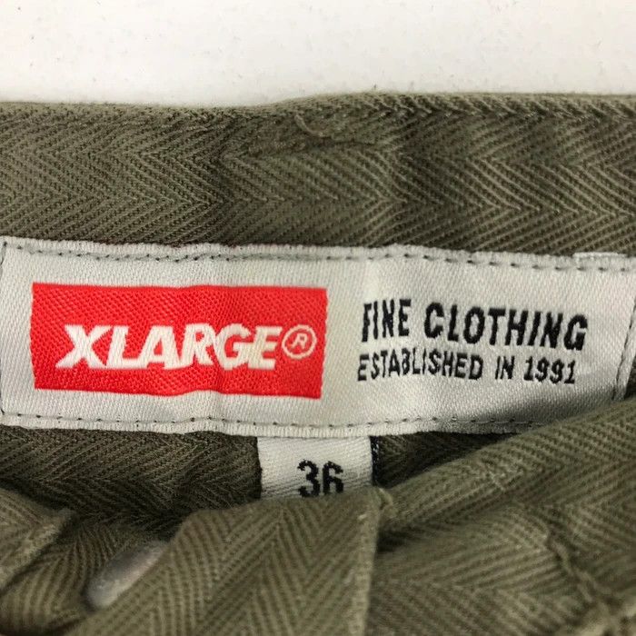 Vintage × X-LARGE × Xlarge SY0042 VTG 90s X-LARGE RIPSTOP CARGO PANTS Size US 40 / EU 56 - 5 Thumbnail