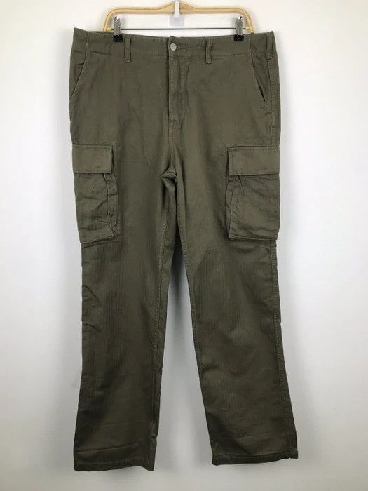 Vintage × X-LARGE × Xlarge SY0042 VTG 90s X-LARGE RIPSTOP CARGO PANTS Size US 40 / EU 56 - 2 Thumbnail