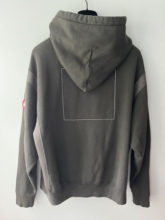 Cav Empt Overdye Side Mesh Hoodie Grailed