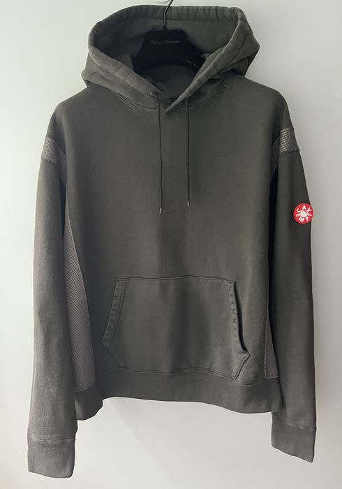 Cav Empt Overdye Side Mesh Hoodie Grailed