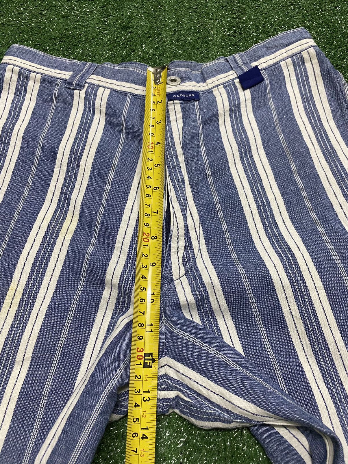 Nigel Cabourn × Vintage Vintage Nigel Cabourn Stripes Pants Size US 28 / EU 44 - 11 Thumbnail