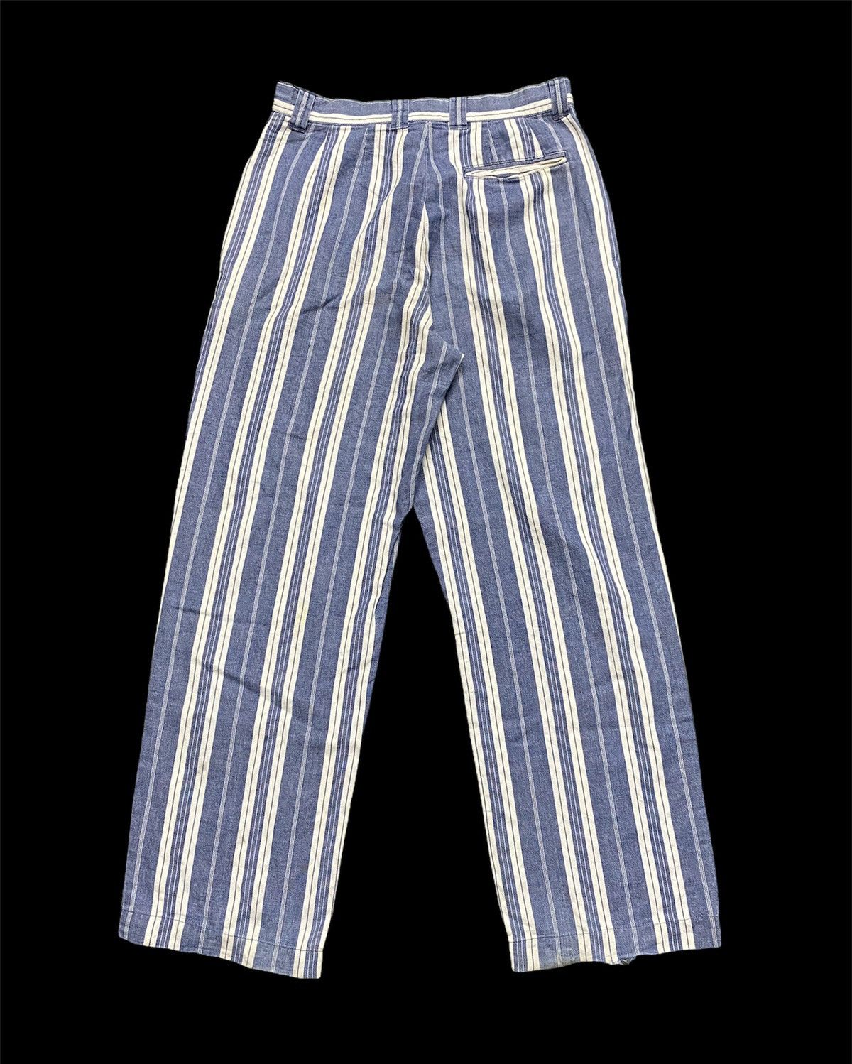 Nigel Cabourn × Vintage Vintage Nigel Cabourn Stripes Pants Size US 28 / EU 44 - 2 Thumbnail
