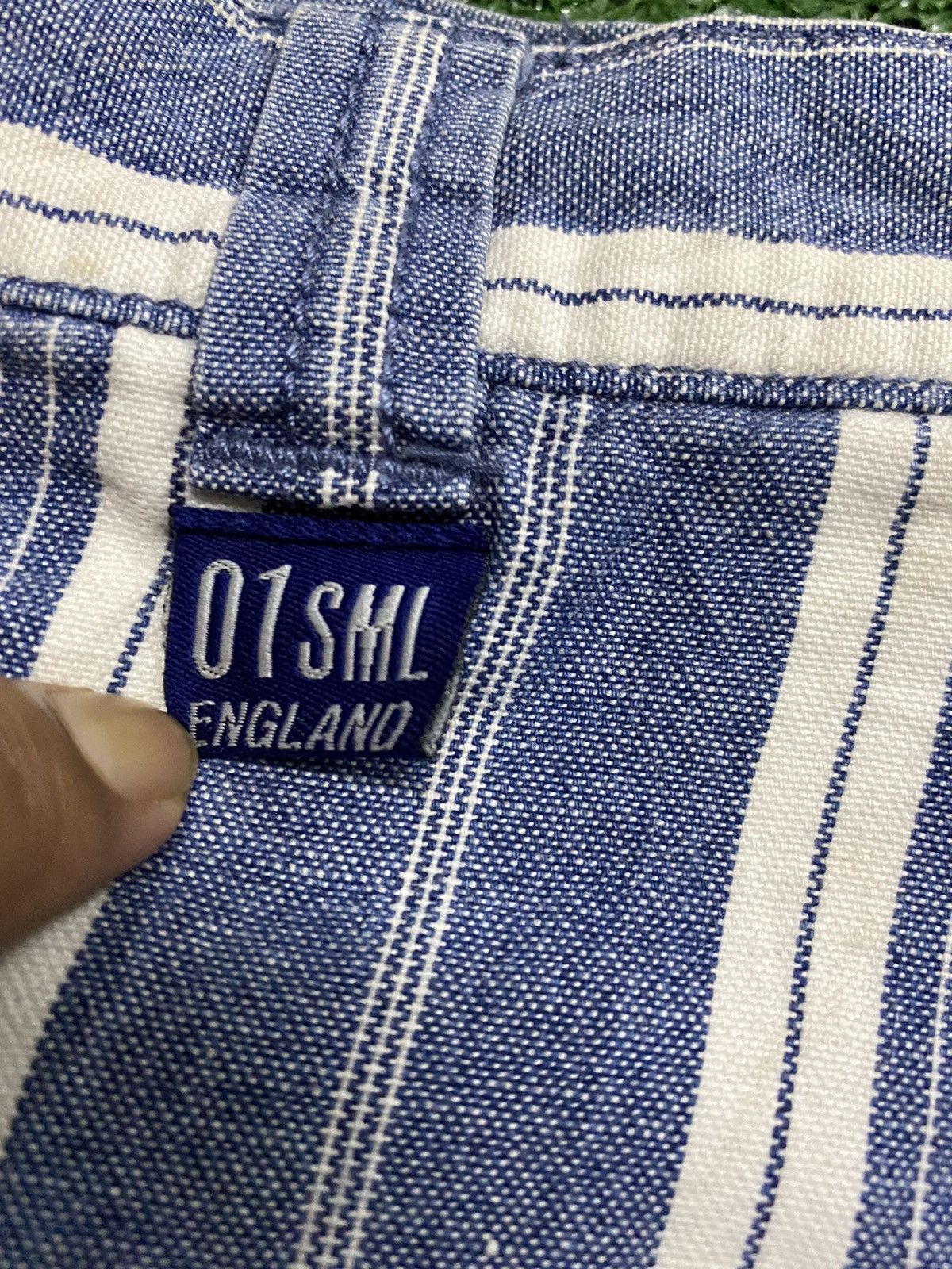Nigel Cabourn × Vintage Vintage Nigel Cabourn Stripes Pants Size US 28 / EU 44 - 7 Thumbnail
