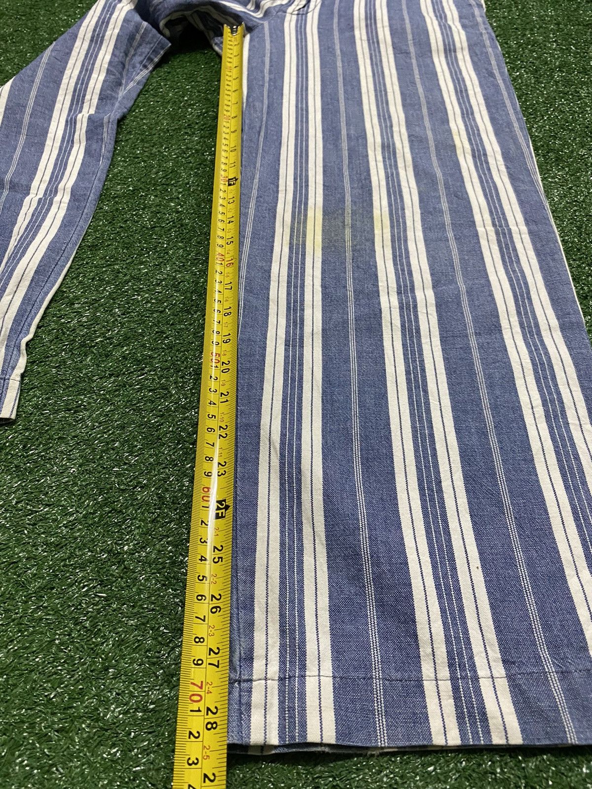 Nigel Cabourn × Vintage Vintage Nigel Cabourn Stripes Pants Size US 28 / EU 44 - 16 Thumbnail