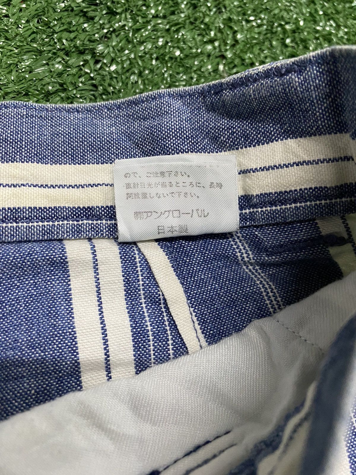 Nigel Cabourn × Vintage Vintage Nigel Cabourn Stripes Pants Size US 28 / EU 44 - 8 Thumbnail