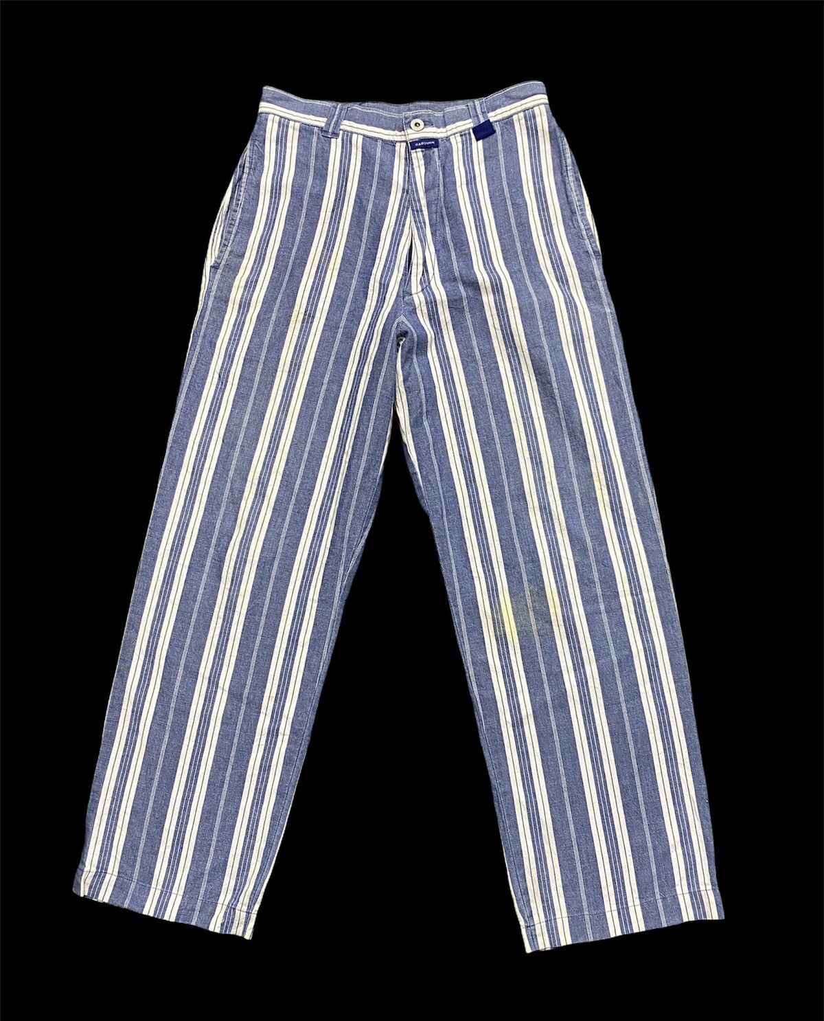 Nigel Cabourn × Vintage Vintage Nigel Cabourn Stripes Pants Size US 28 / EU 44 - 1 Thumbnail